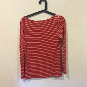 Amour Vert Tops - Amour Vert red and white striped long sleeve top Amour Vert Tops - Amour Vert red and white striped long sleeve top